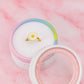 Enamel Spinner Rings