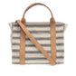 Pencil Stripe Medium Tote in Canvas