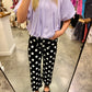 JERSEY BUBBLE SLEEVE TOP