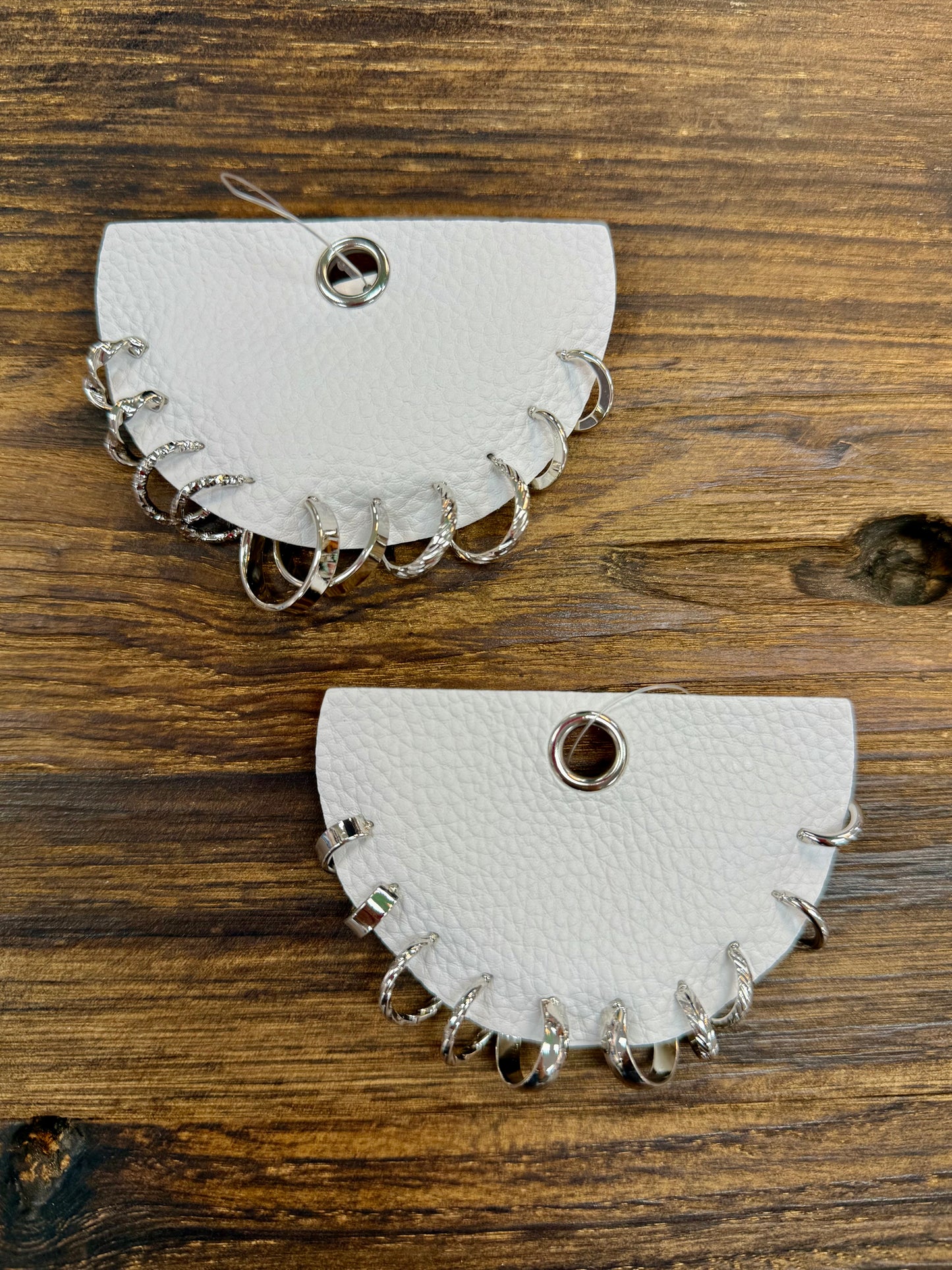 Set of 5 Hoops (Silver & Gold)