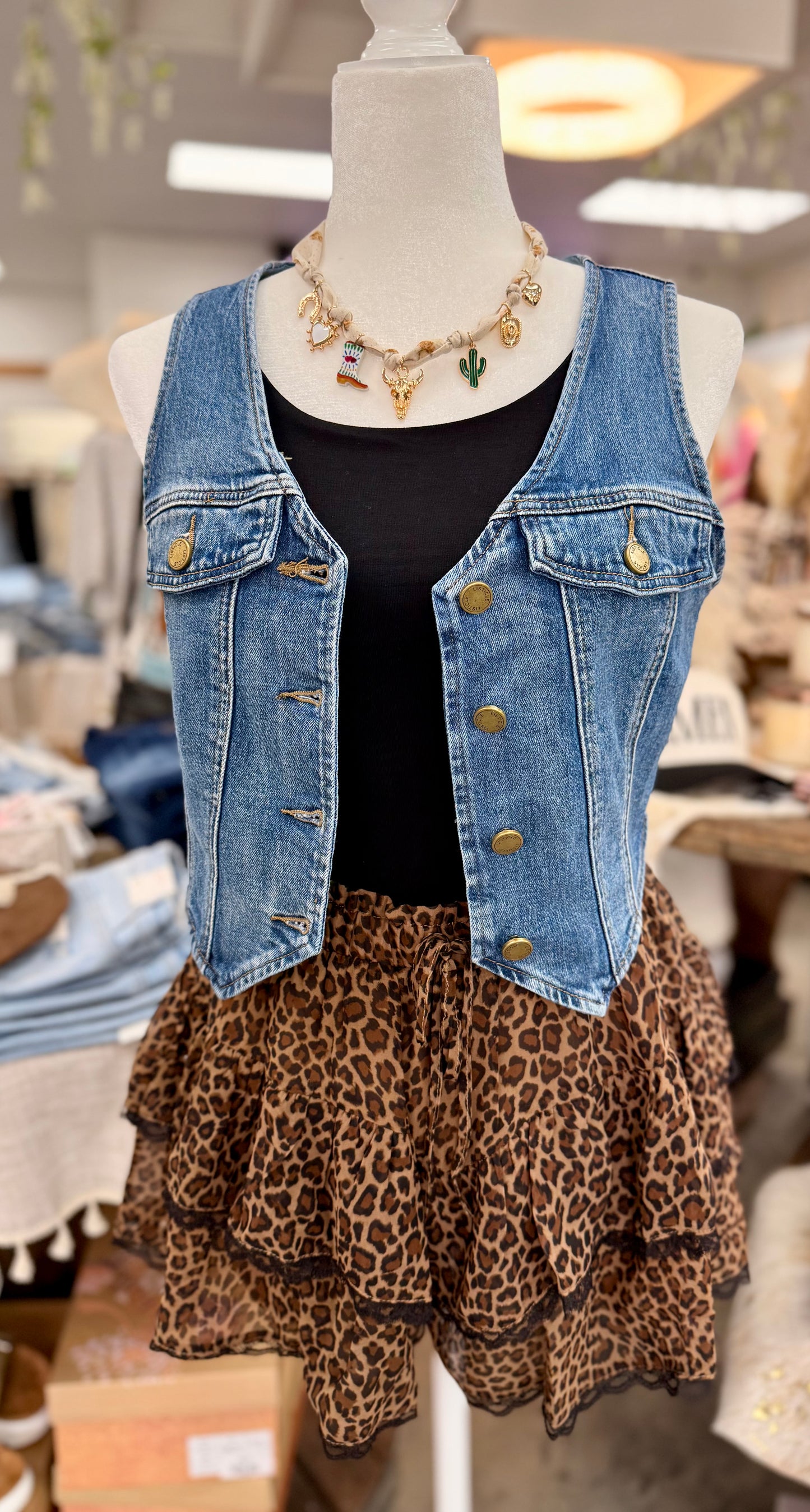 Wild Side Lace Skort