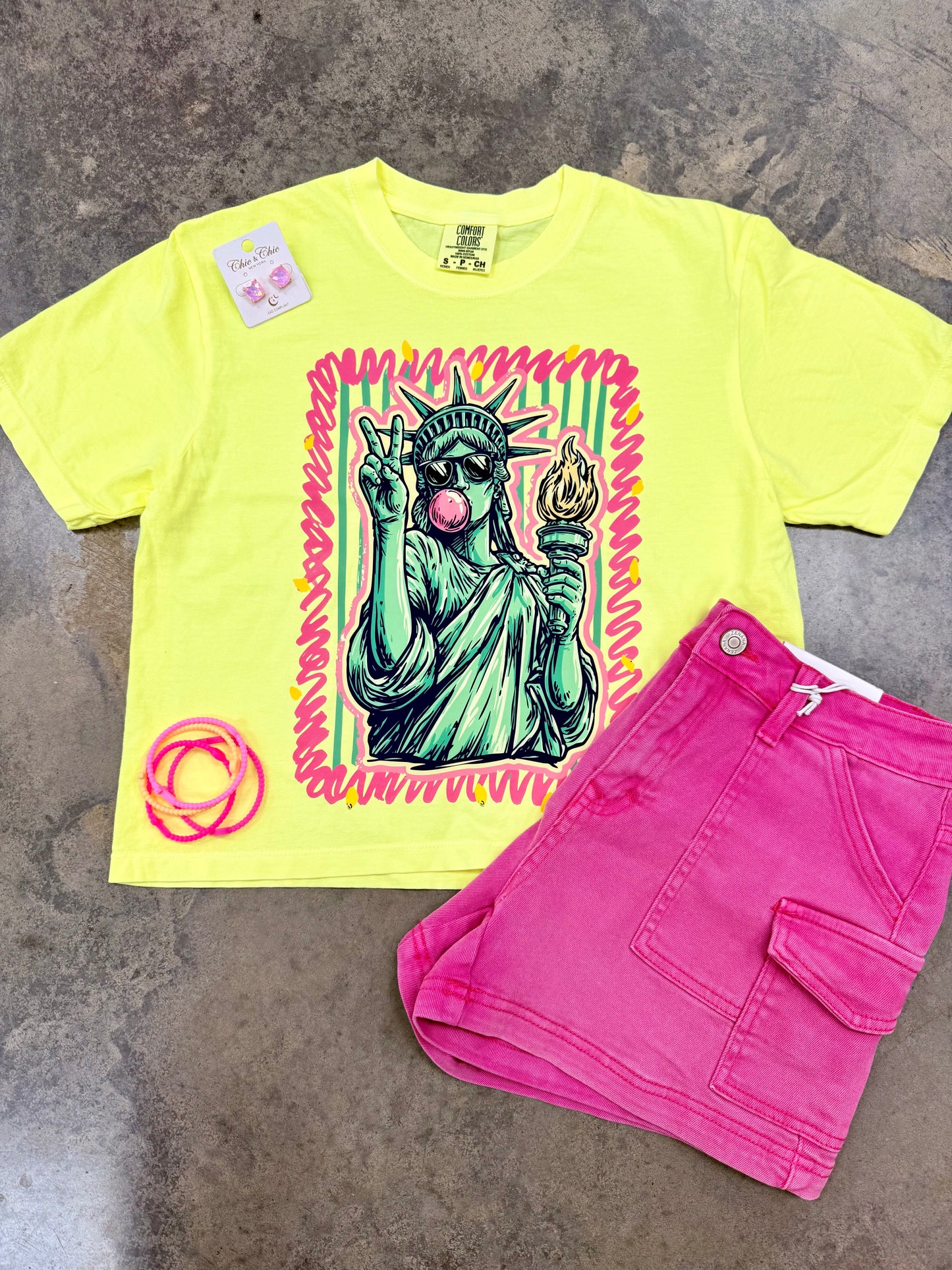 Sweet Liberty Cropped Tee