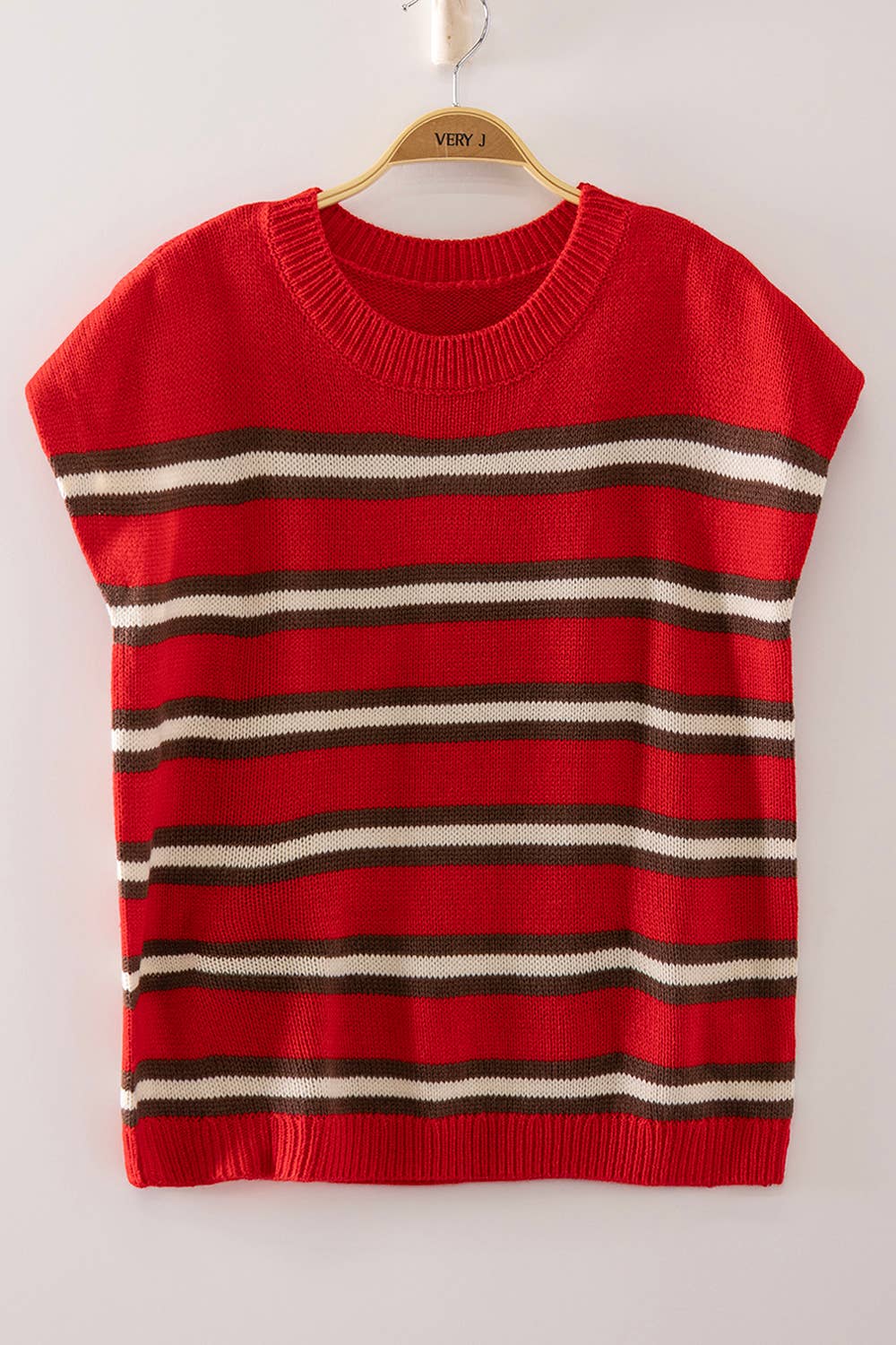 Stripe Sweater Vest