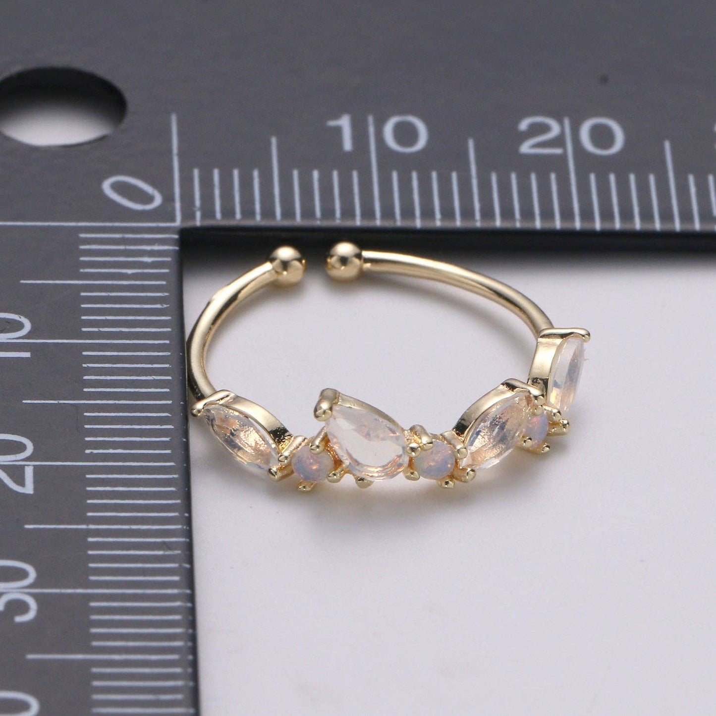 Dainty Marquise Ring, CZ ring