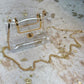 Clear & Gold Game Day Purse