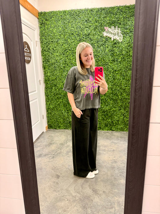Birdie Vintage Wash Wide Sweatpants