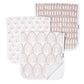 3 Pack Premium Burp Cloths - Bliss