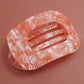 Jumbo Lay Flat Oval Hair Claw Clips