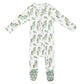 Zip-Up Footie Pajama - Fern
