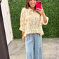 Boho Tiered Denim Pants