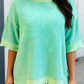 Oversized Mint Top