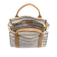 Pencil Stripe Medium Tote in Canvas