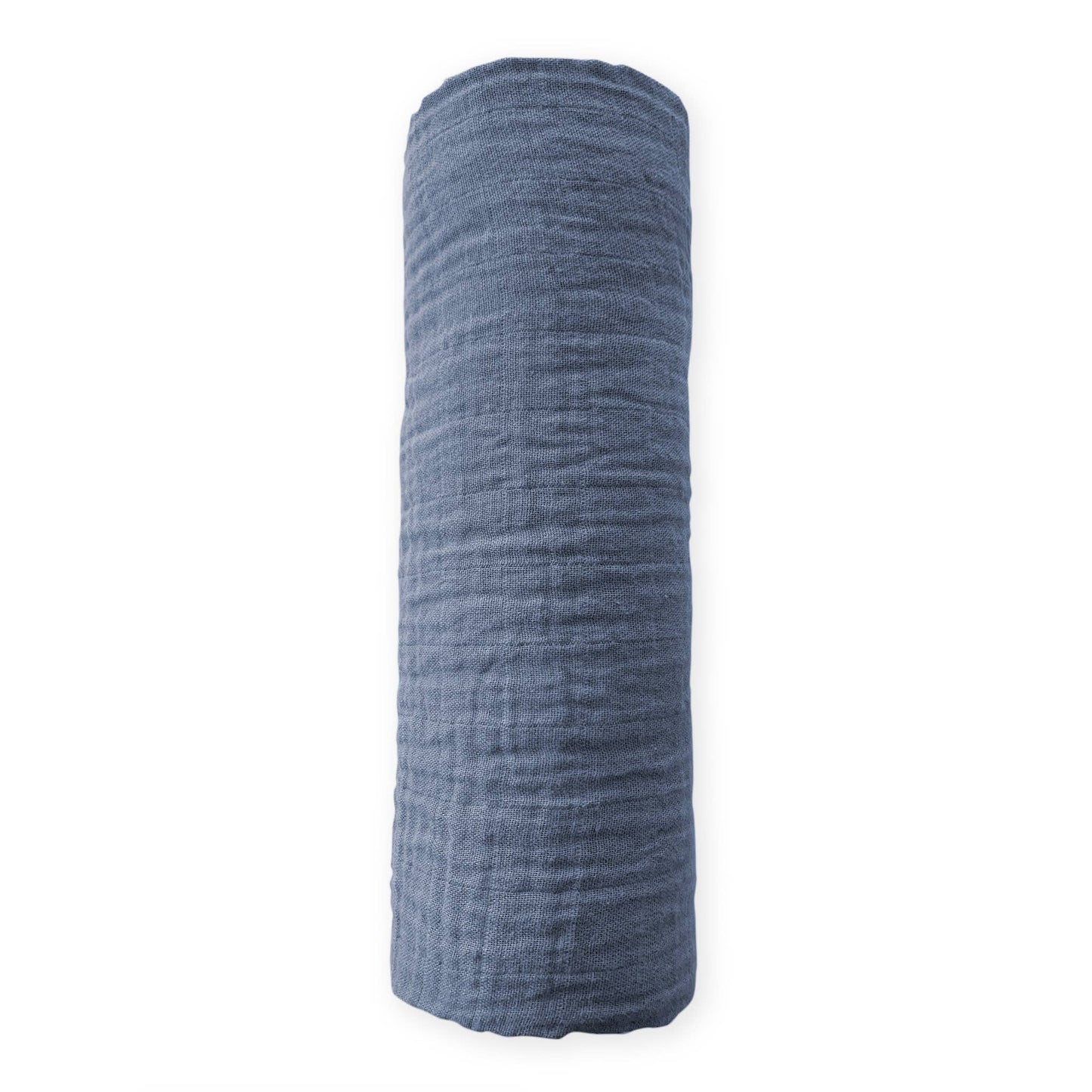 Denim Muslin Swaddle Blanket, Premium Cotton