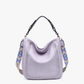 Aris Small Whipstitch Hobo w/ Guitar Strap