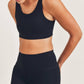 BRONZE - TACTEL-Lycra High-Impact Sports Bra