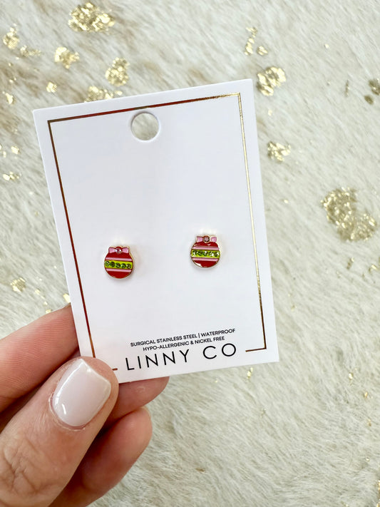 Linny Co. Christmas Earrings