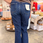 Downtown Distressed Cuffed Boyfriend Denim