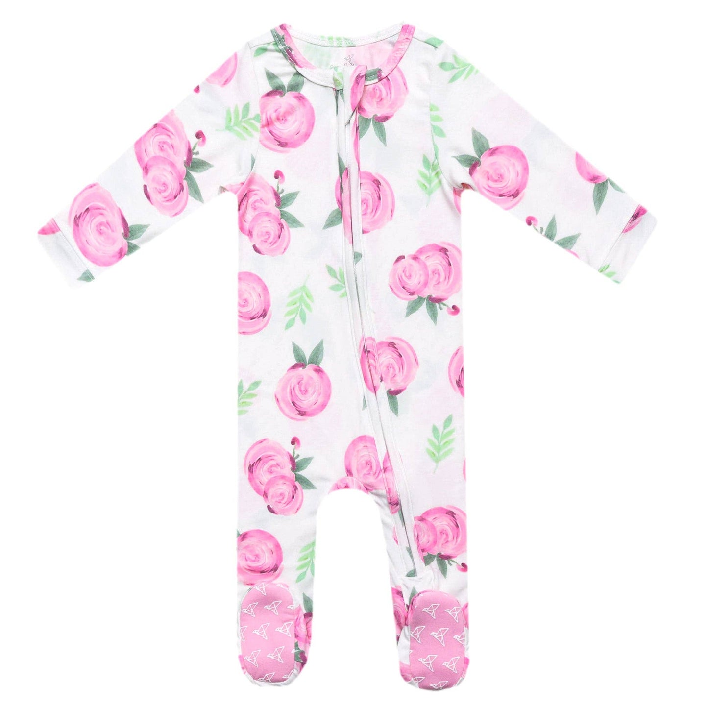 Zip-Up Footie Pajama - Grace