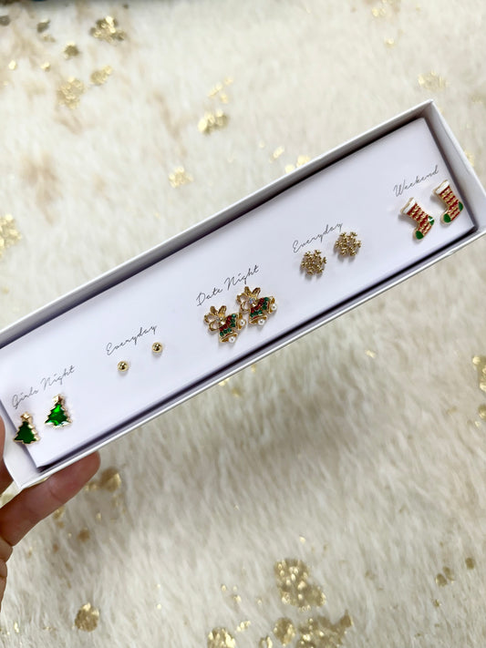 Christmas Earrings Set