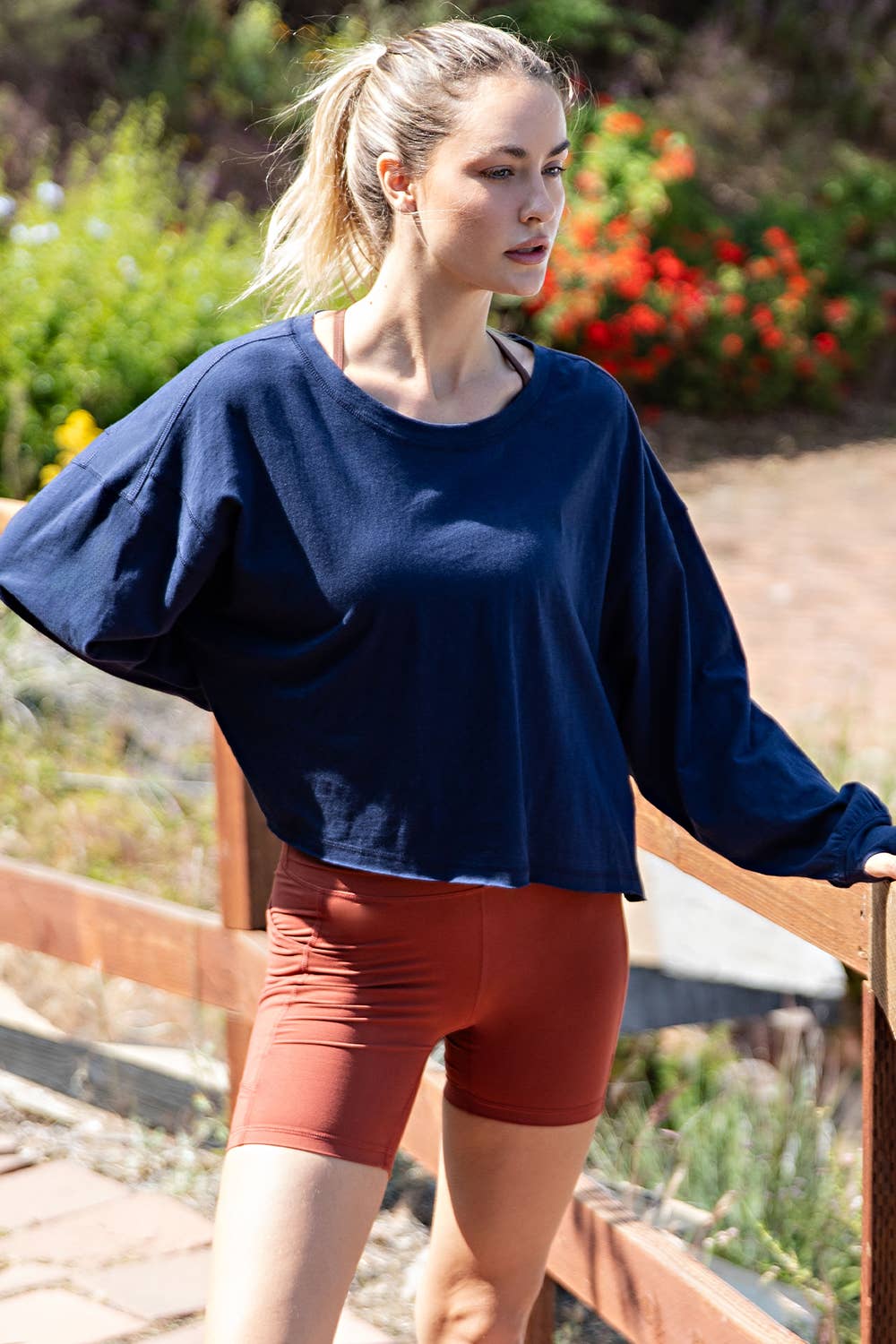 Open Back Athletic Top