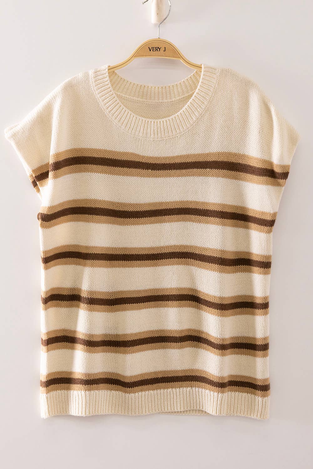Stripe Sweater Vest