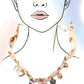 SCARF CHARM NECKLACE-BOOT CACTUS HAT HEART