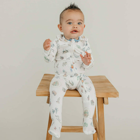 Zip-Up Footie Pajama - Wizarding World