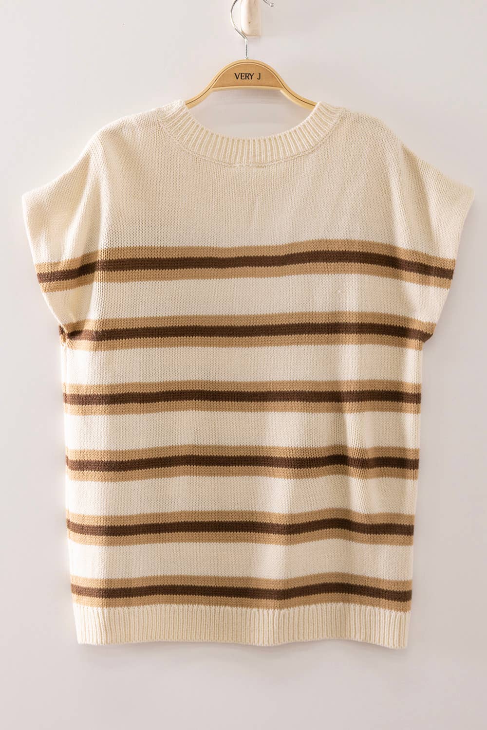 Stripe Sweater Vest