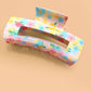 FLORAL HAIR CLAW CLIP