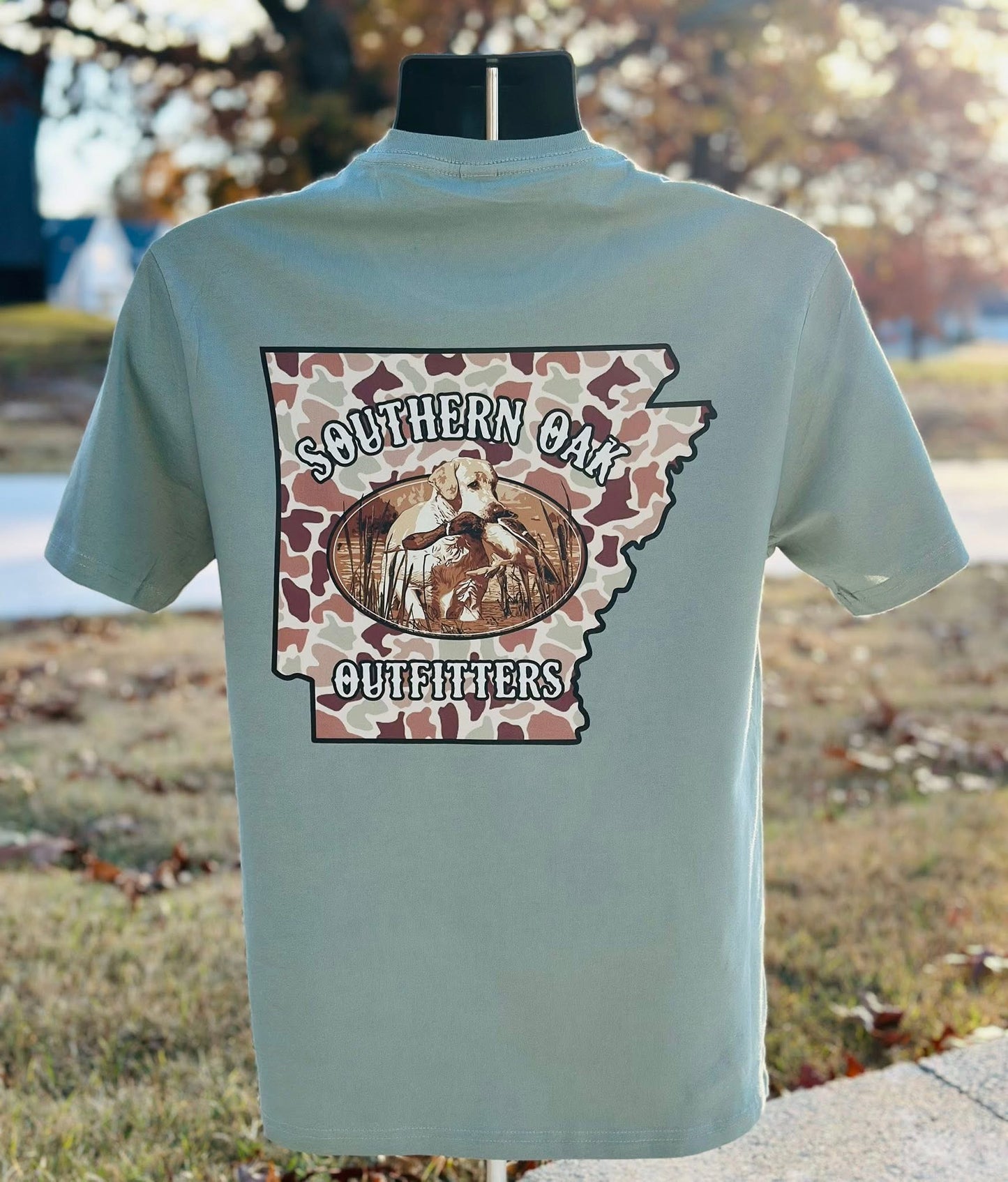 Arkansas Camo Tee