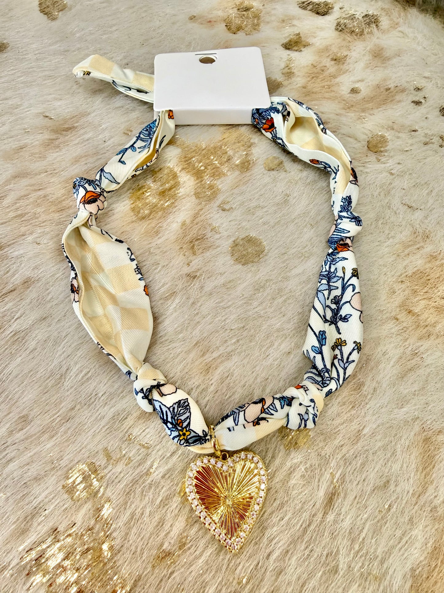 Scarf Charm Necklaces