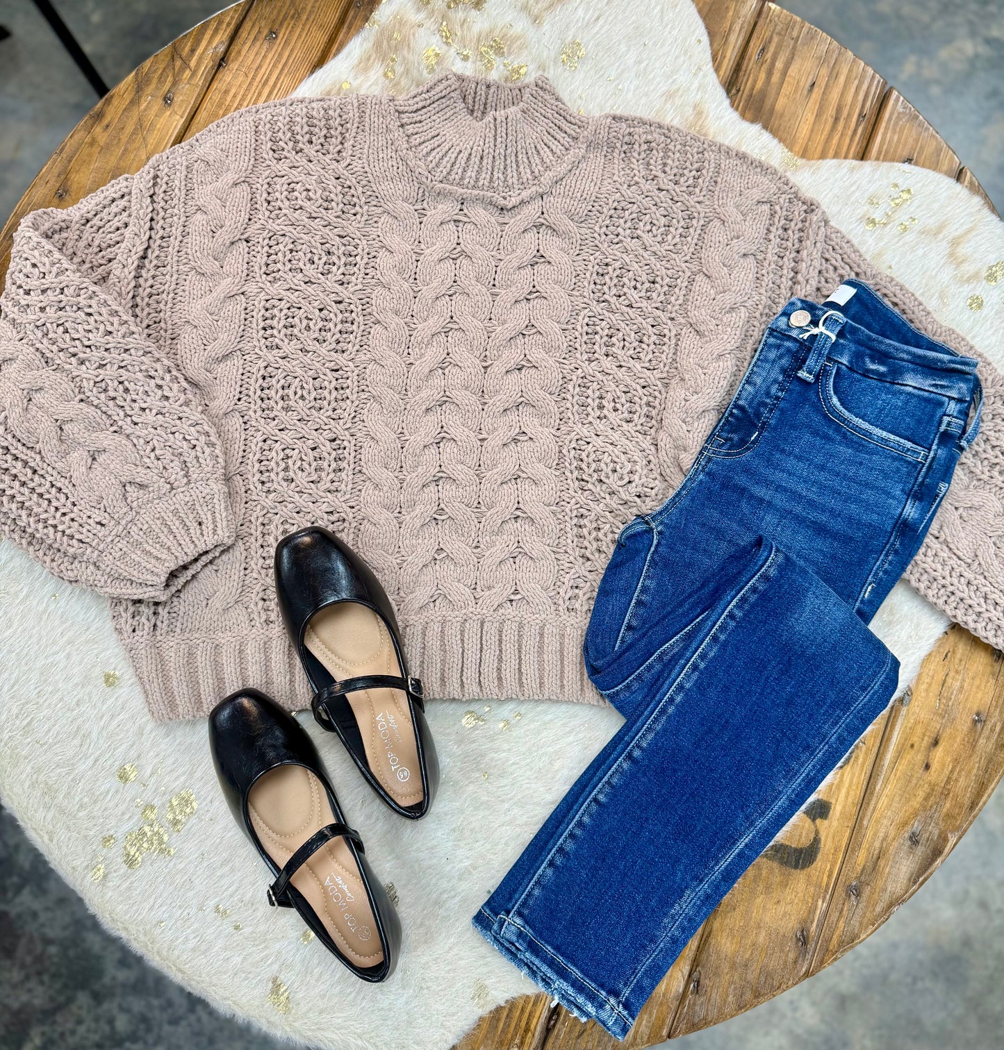 Cable Knit Sweater