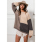 MIXED PATTERN BLOCK SWEATER