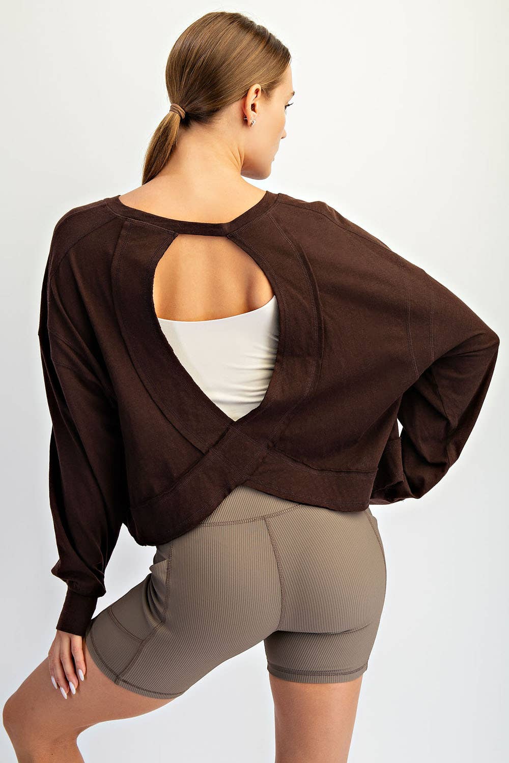 Open Back Athletic Top