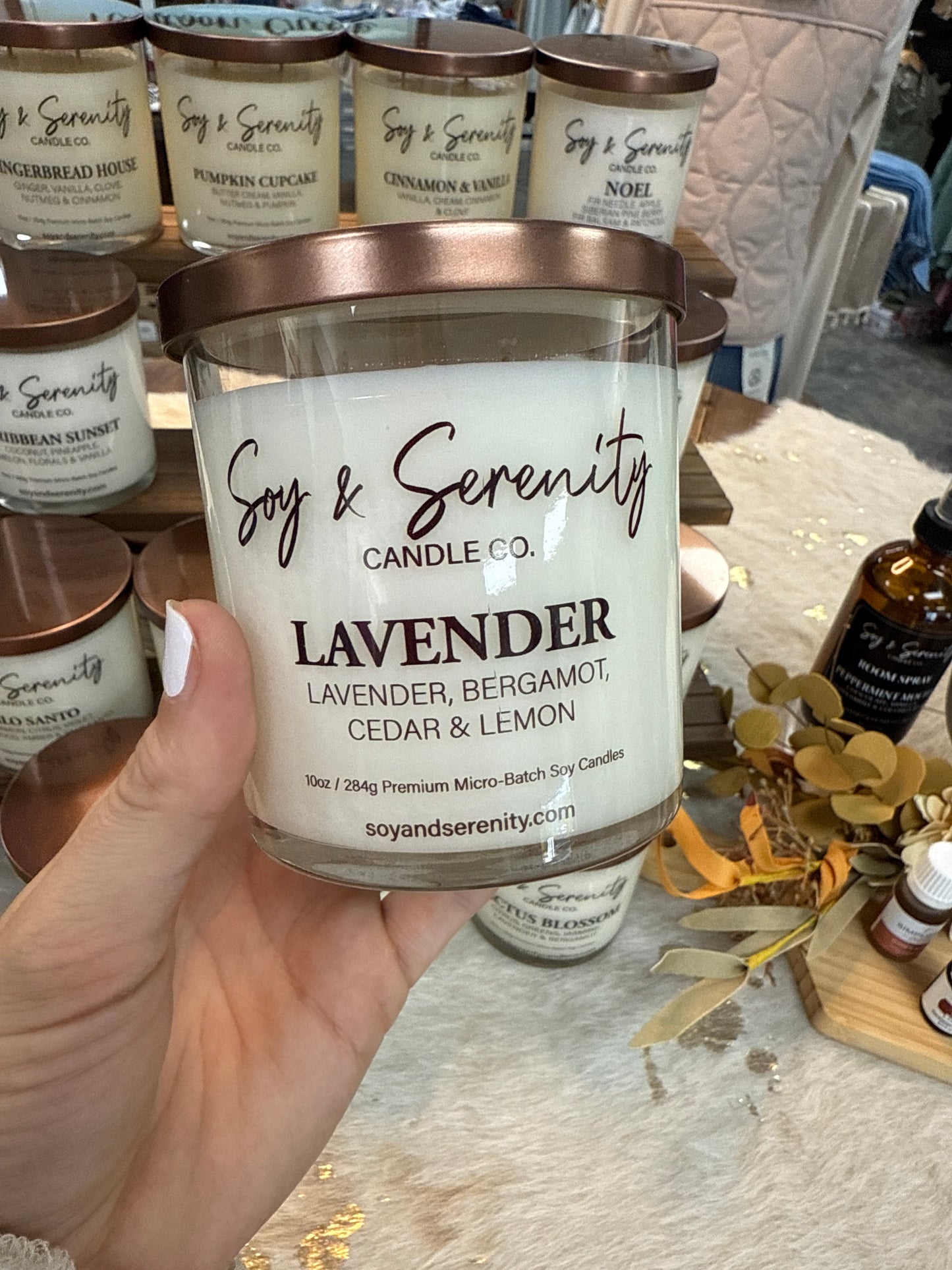 Soy & Serenity Candles