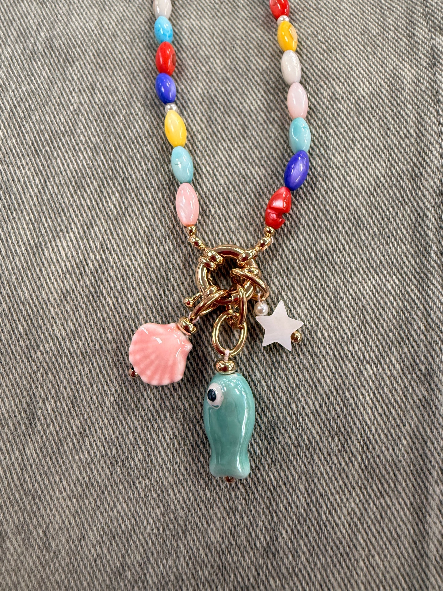 Underwater Dreams Charm Necklace