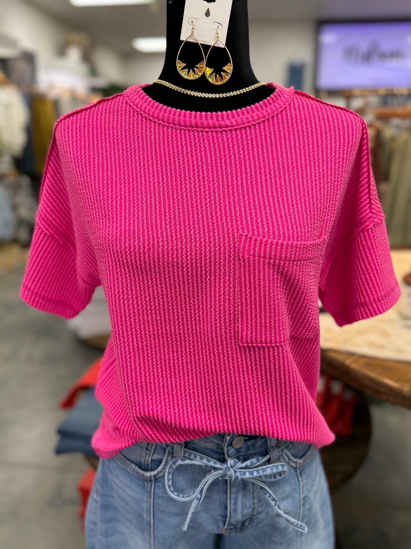 Sugar Rush Ribbed Top