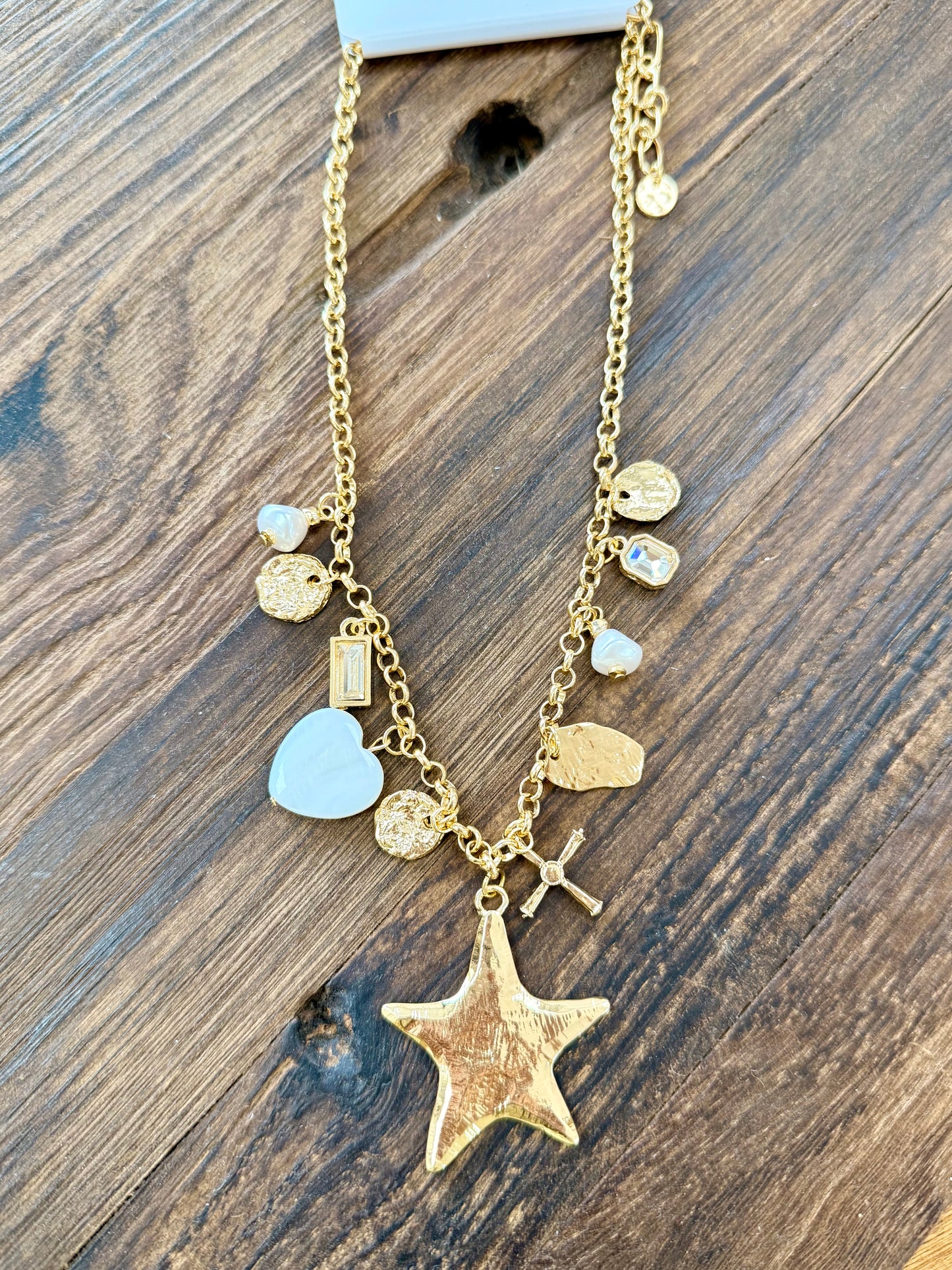 Chunky Star Charm Necklace
