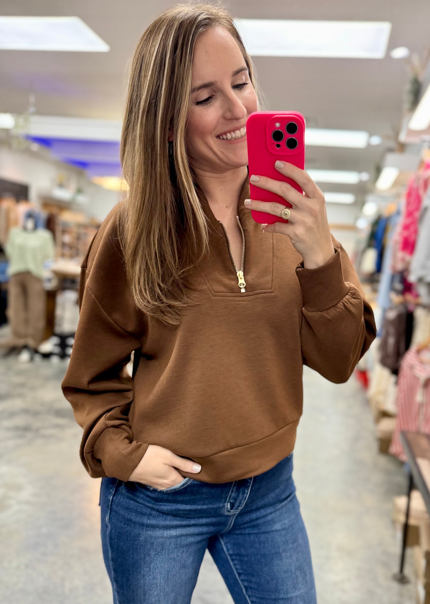 Holiday Breeze Quarter Zip