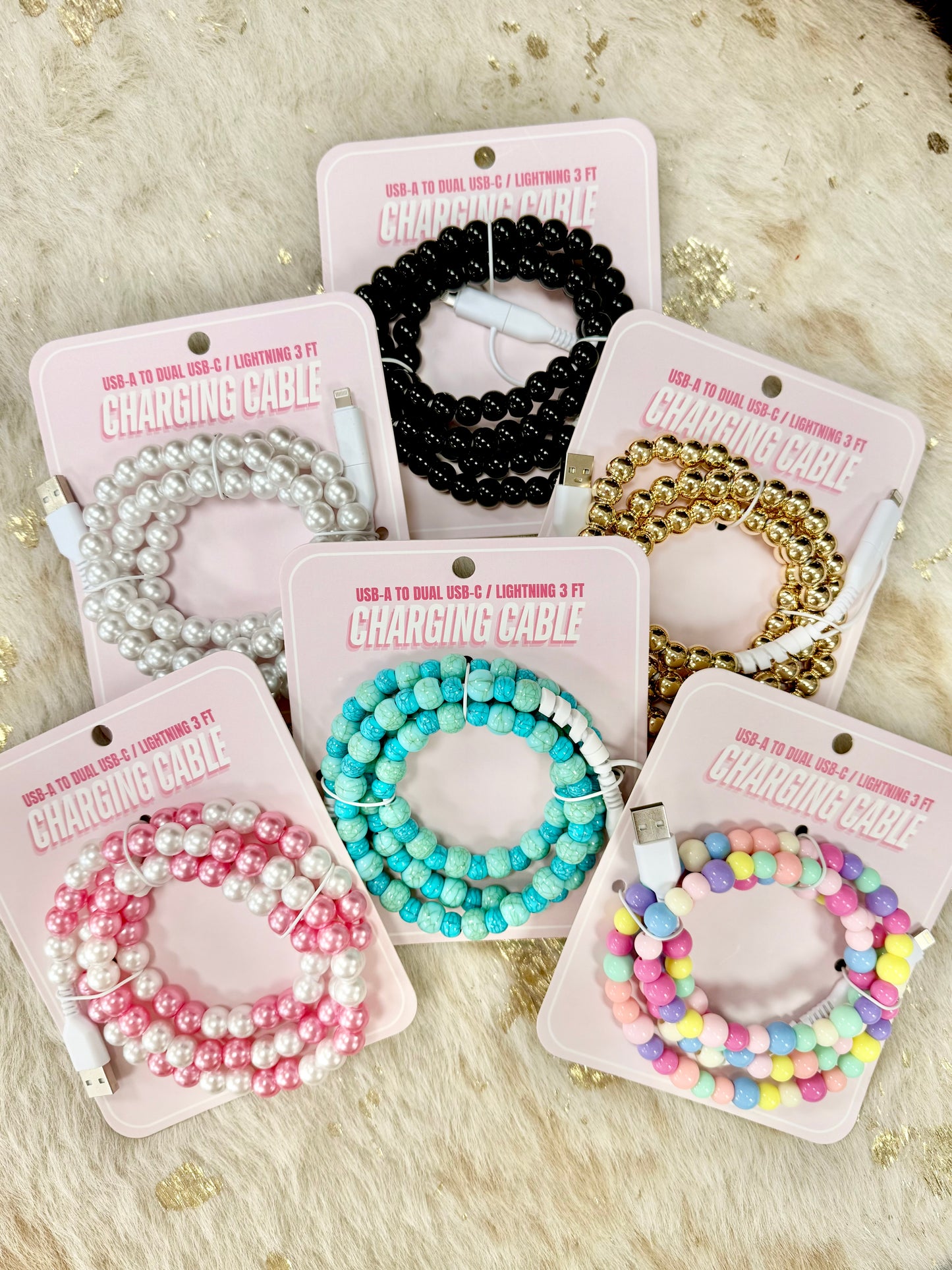 Beaded Chargers