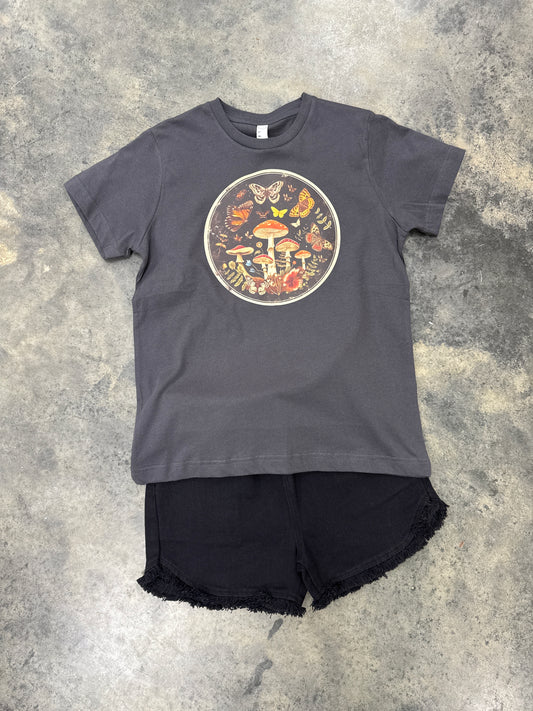 Butterfly/Mushroom tshirt