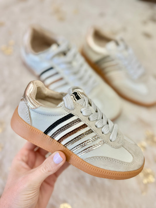 Mini Metallic Mix Sneaker (Kids)