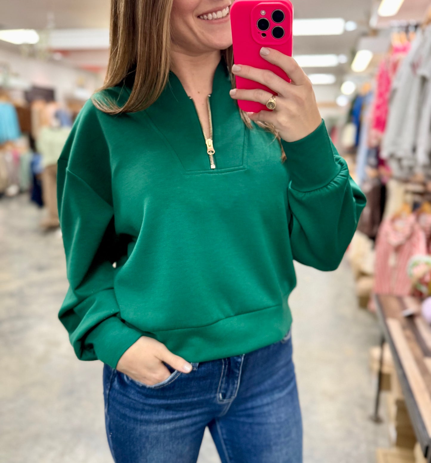 Holiday Breeze Quarter Zip