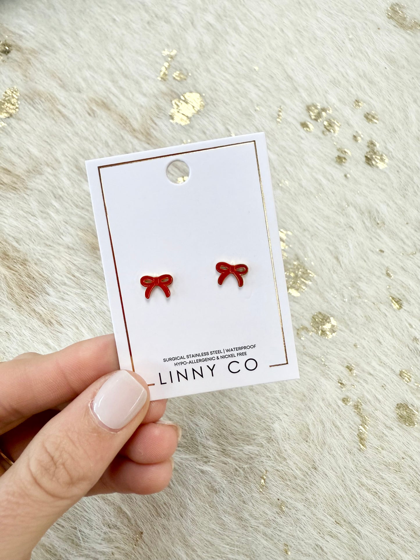 Linny Co. Christmas Earrings
