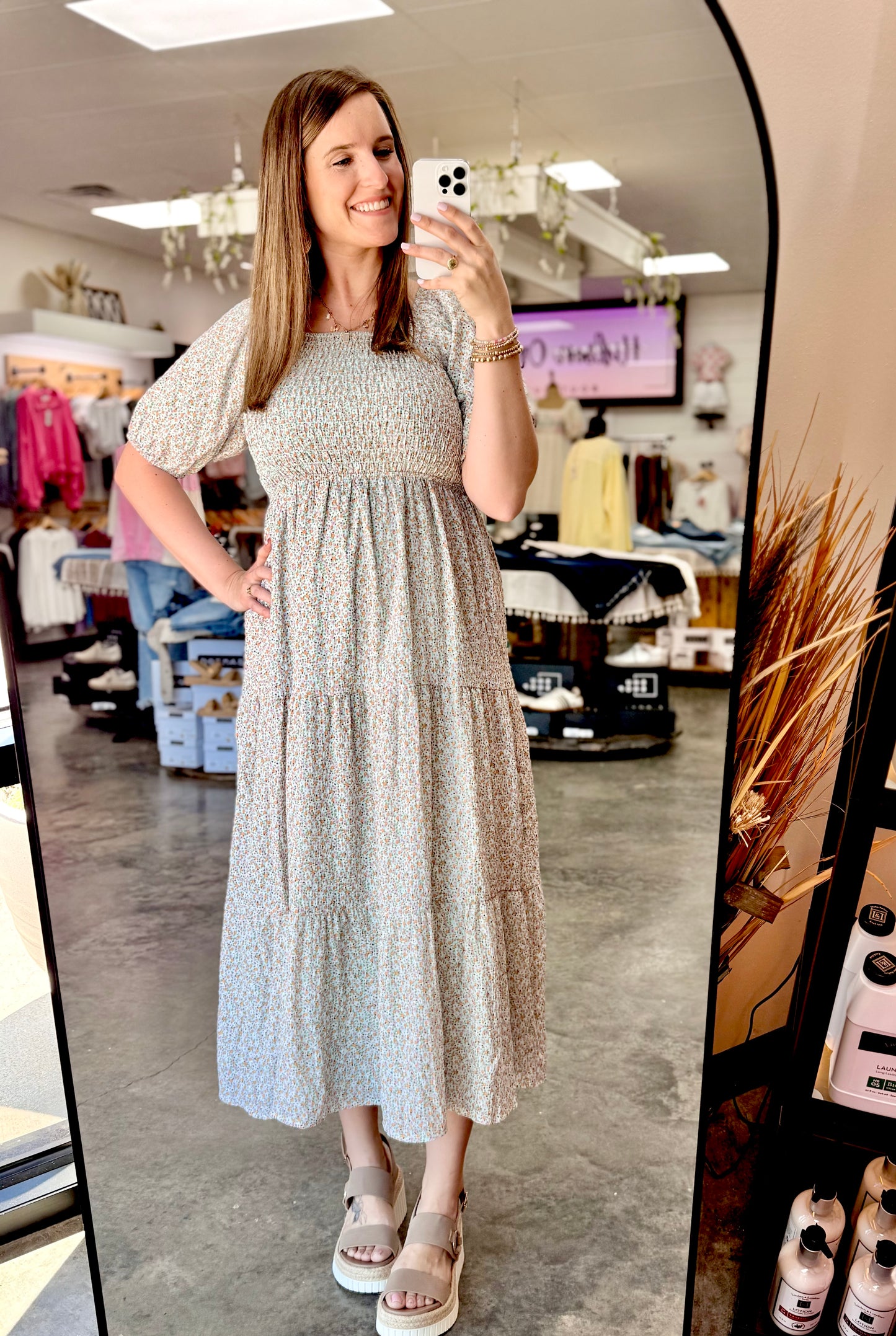The Indy Dress In Honeybloom