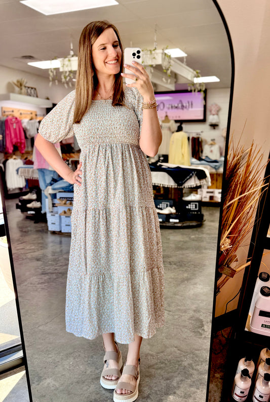 The Indy Dress In Honeybloom