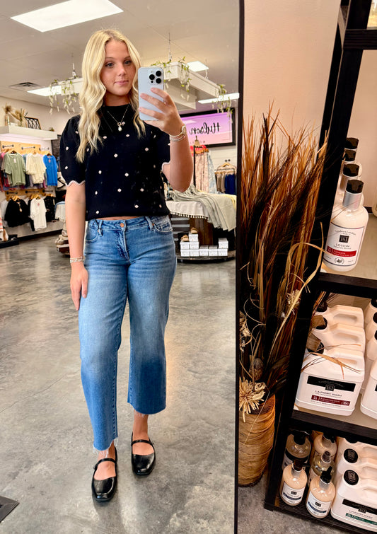 The Darling Dot Sweater