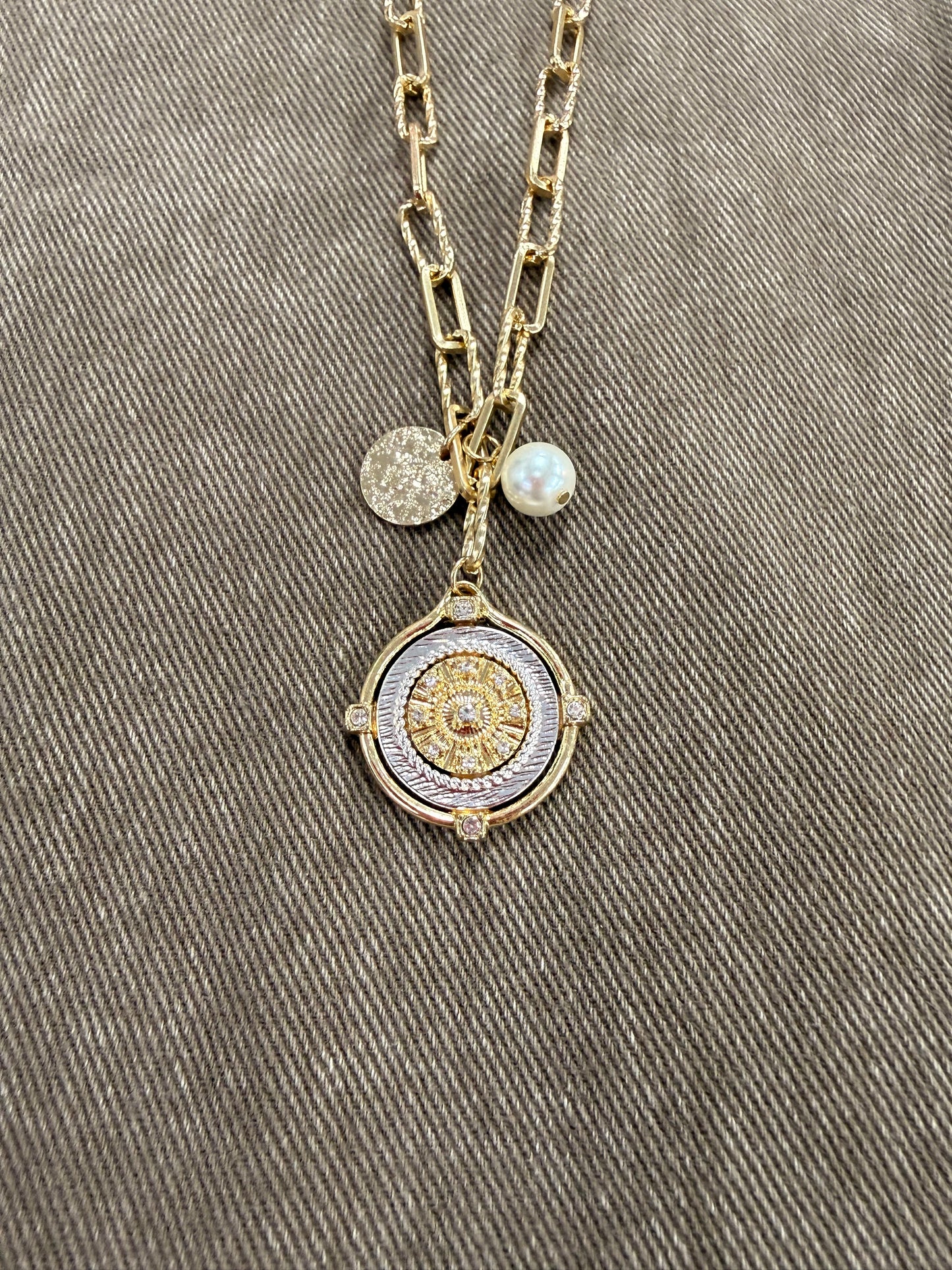 Compass Pendant Necklace