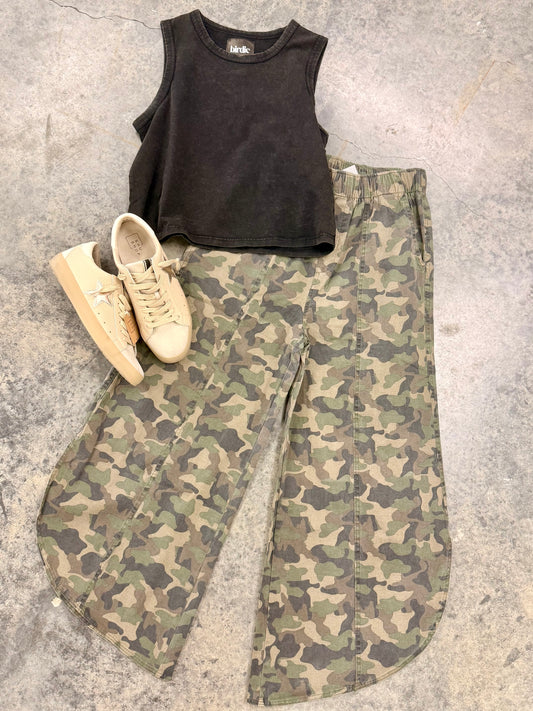 Camo Tulip Pants