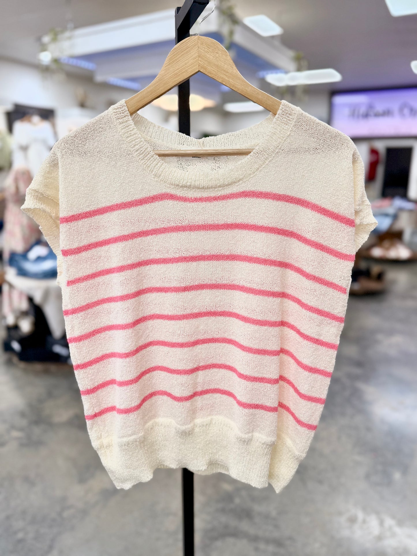 Strawberry Cream Knit